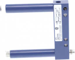 Fork light barrier, 0.05 m, PNP, 10-30 VDC, M8-connector, IP65/IP67, XUVR0605PANM8