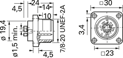 932843100 Hirschmann Automation and Control Other Circular Connectors Image 2