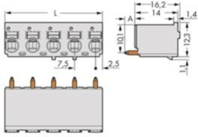 2092-3175/200-000 WAGO PCB Connection Systems Image 2