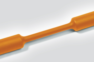 Heatshrink tubing, 2:1, (9.5/4.8 mm), polyolefine, cross-linked, orange