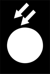 Label for control and signal devices, ZB2BY2967
