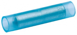 Butt connectorwith insulation, 16 mm², blue, 50 mm