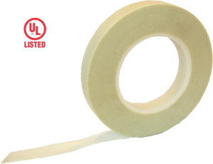 Glass fabric adhesive tape, 12 x 0.19 mm, white, 55 m, 6017-08-55-12-PV3