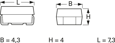 TR3E107K020C0100 Vishay Tantalum Capacitors Image 2