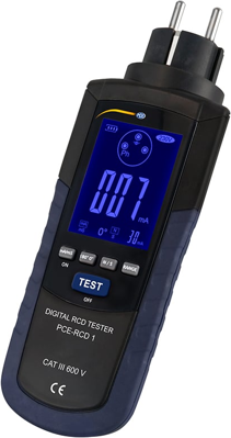 PCE-RCD 1 PCE Instruments VDE testers, Installation testers, Insulation testers Image 1