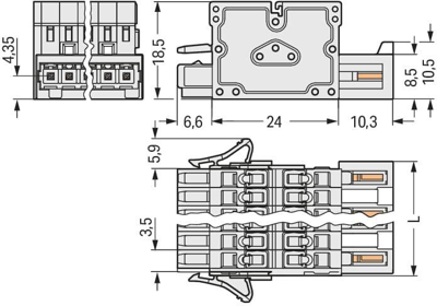 734-367/037-000 WAGO PCB Connection Systems Image 2