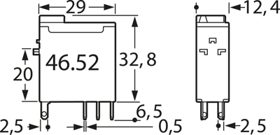 46.52.8.230.0040 Finder Industrial Relays Image 2