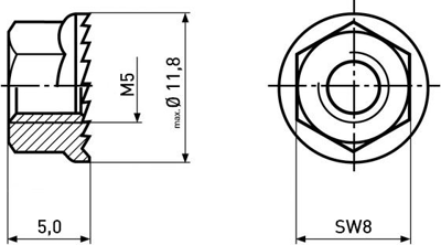 002.09.335 Ettinger Nuts, Washers, Rings Image 2