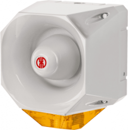 Xenon flash multi tone siren, 120 dB, 115-230 VAC, 442 130 68