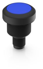 LED signal light, 28 V, blue, Mounting Ø 22.3 mm, LED number: 1