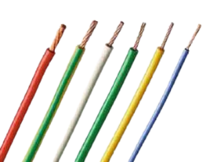 PVC-Stranded wire, high flexible, FlexiVolt-1V, 0.5 mm², red, outer Ø 2.3 mm