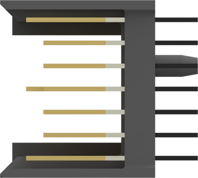 188834-1 TE Connectivity Hard Metric Connectors Image 2