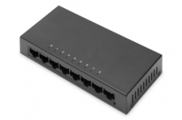 Ethernet switch, unmanaged, 8 ports, 100 Mbit/s, 100-240 VAC, DN-80069