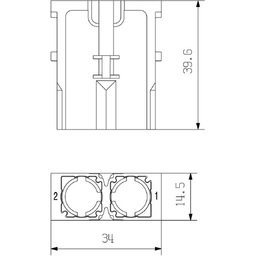 2667190000 Weidmüller Interface Connectors, Bus Connectors Image 2