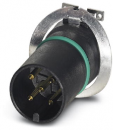 Plug, 5 pole, SMD connection, screw locking, straight, 1418645
