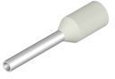 Insulated Wire end ferrule, 0.5 mm², 14 mm/8 mm long, white, 9019010000