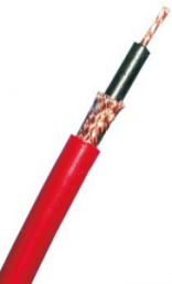 Coaxial cable, 45 Ω, SILI-SC 0.5/1.0, black