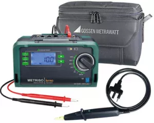 METRISO INTRO - SET Gossen Metrawatt VDE testers, Installation testers, Insulation testers