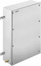 Stainless steel enclosure, (L x W x H) 150 x 350 x 550 mm, silver (RAL 7035), IP67, 1196300000