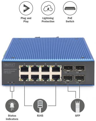 DN-651153 DIGITUS Industrial ethernet switches Image 4
