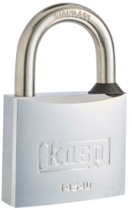 Padlock, level 5, shackle (H) 22 mm, stainless steel, (B) 14.5 mm, K14540A2