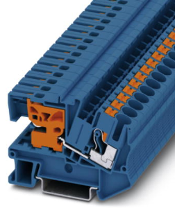 N-disconnect terminal, push-in connection, 0.5-10 mm², 24 A, 6 kV, blue, 3213967