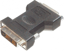DVI-I - Sub-D adapter, DVI-I plug/15-pin, HD Sub-D socket