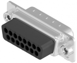 D-Sub plug, 25 pole, standard, unequipped, straight, crimp connection, DSS3XPXXG04X
