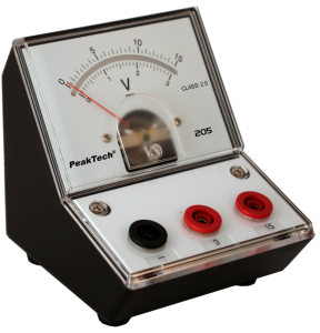 Analogue voltmeter, Bench-top measuring device