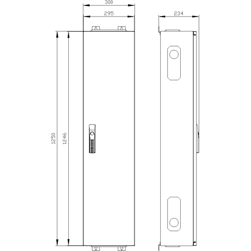 8GK1133-6KA12 Siemens Switch Cabinets, server cabinets Image 2