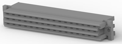 166733-4 AMP DIN PCB Connectors Image 1