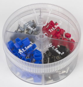 Assortment Box with Twin end sleeves (ferrules)