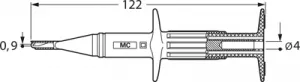 66.9116-22 Stäubli Electrical Connectors Aligator Clips
