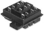 Relay socket for Power relay, 1419118-6