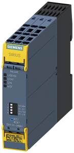 Safety relays, 3 Form A (N/O) (non-delayed switching) + 1 Form B (N/C) as signaling contact (non-delayed switching), 24 VDC, 3SK1121-2AB40
