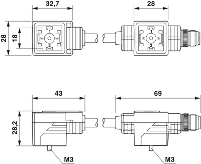 1458130 Phoenix Contact Sensor-Actuator Cables Image 2