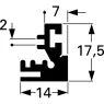GB 9 1000 AL Fischer Elektronik Accessories for Enclosures
