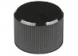 Rotary knob, 6 mm, Aluminium, black