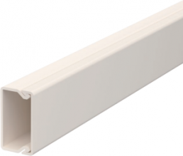 Cable duct, (L x W x H) 2000 x 30 x 17.5 mm, PVC, cream white, 6025013