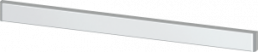 SIVACON, trim strip, W: 800 mm, under the door, light gray