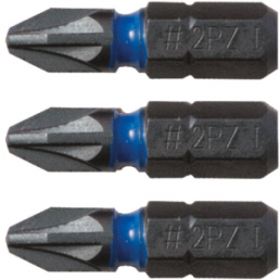 Screwdriver bit, PZ3, Pozidriv, L 25 mm, T4560 PZ3D