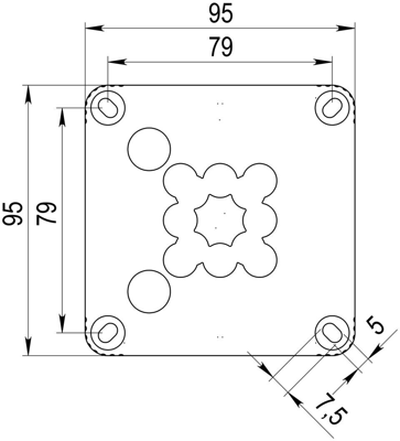10105595 WISKA Flush-mounted Boxes, Junction Boxes Image 2