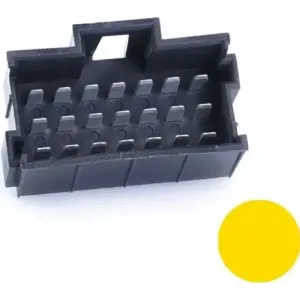 PFT-JPT-21POL-3X7-YELLOW ESKA Erich Schweizer DIN PCB Connectors