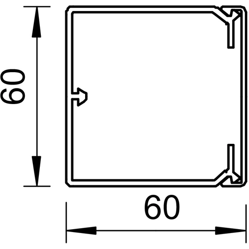 6027105 OBO Bettermann Cable Channels Image 3