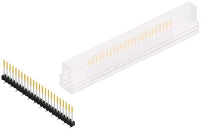 SL10SMD10424SSM Fischer Elektronik PCB Connection Systems