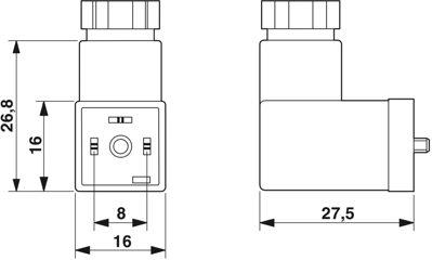 1452262 Phoenix Contact DIN Valve Connectors Image 2