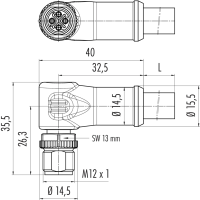 77 0687 0000 50704-0200 binder Sensor-Actuator Cables Image 2