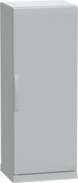 Control cabinet, (H x W x D) 1250 x 500 x 420 mm, IP54, polyester, light gray, NSYPLAZ1254G