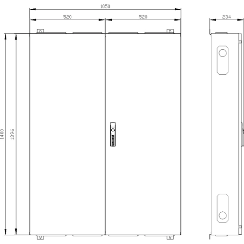 8GK1123-7KA42 Siemens Switch Cabinets, server cabinets Image 2