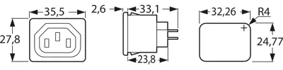 PX0695/20/28 BULGIN Device Connectors Image 2